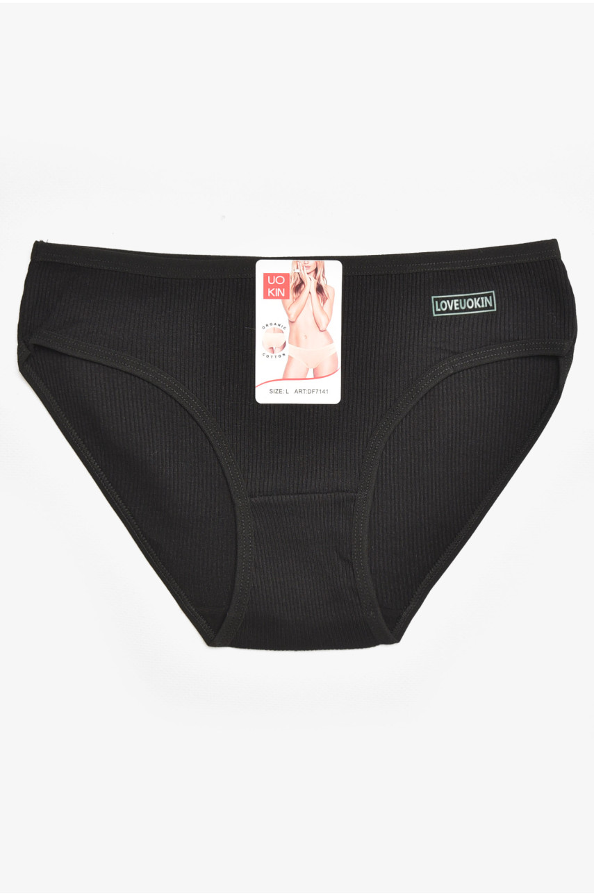 Трусы женские черного цвета 7141 211872