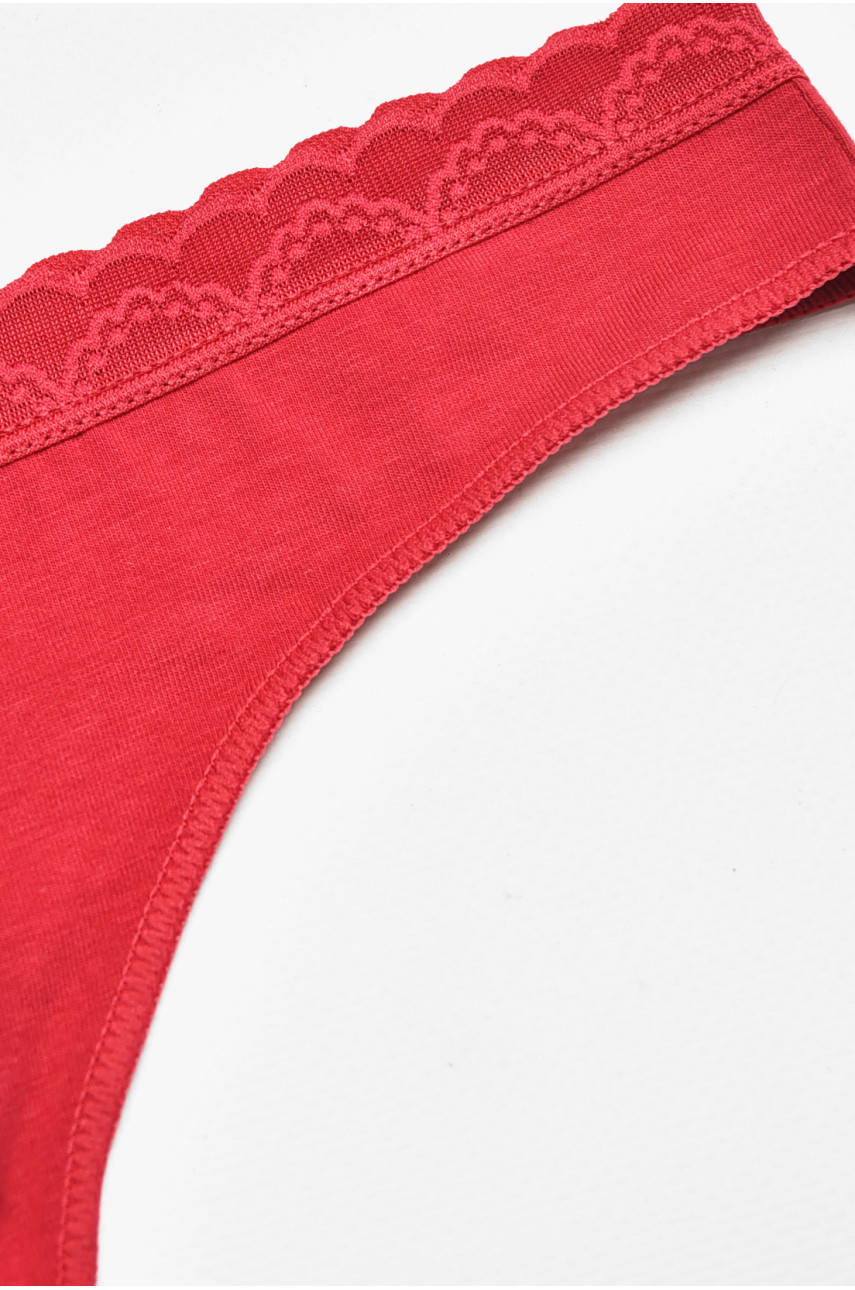 Стринги женские бордового цвета 6225 211877