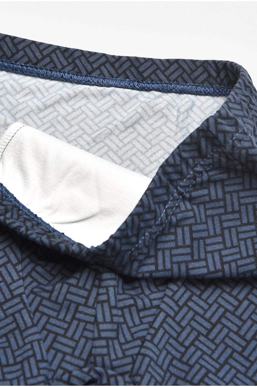 Боксеры детские для мальчика черного цвета с принтом Y6361 211878