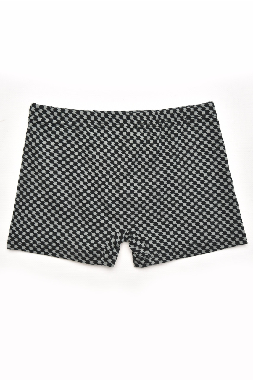 Боксеры детские для мальчика черного цвета с принтом Y6357 211879