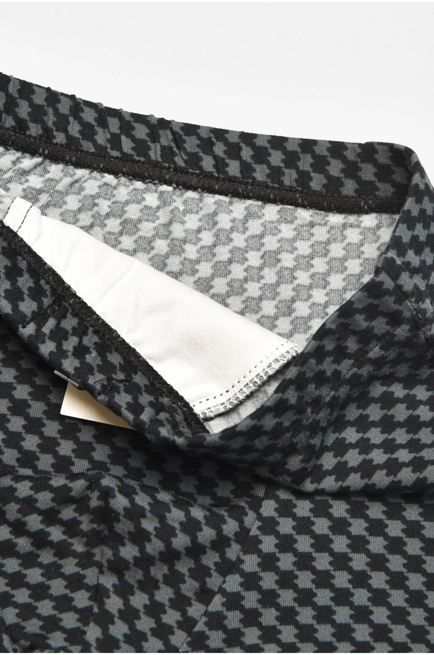 Боксеры детские для мальчика черного цвета с принтом Y6357 211881