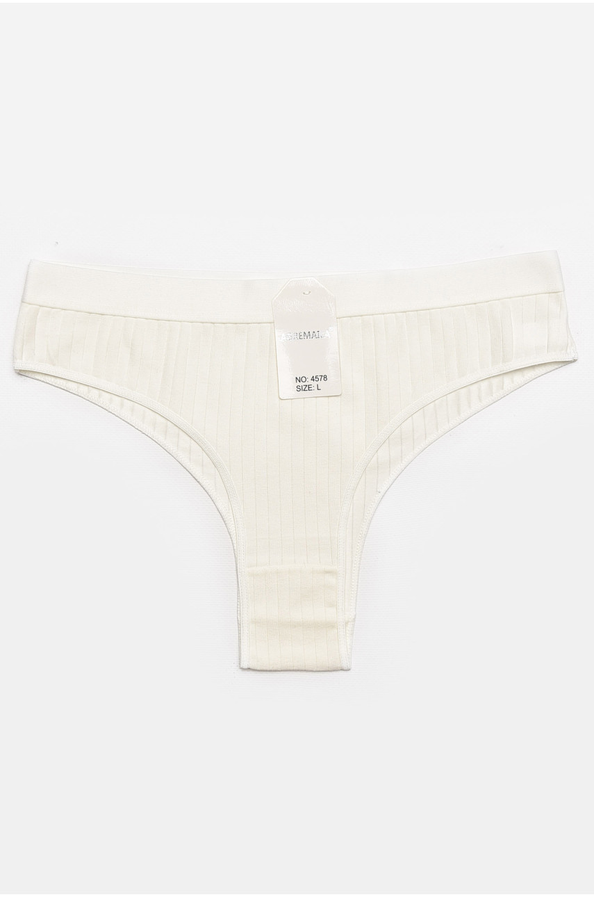 Трусы женские белого цвета 4578 211885