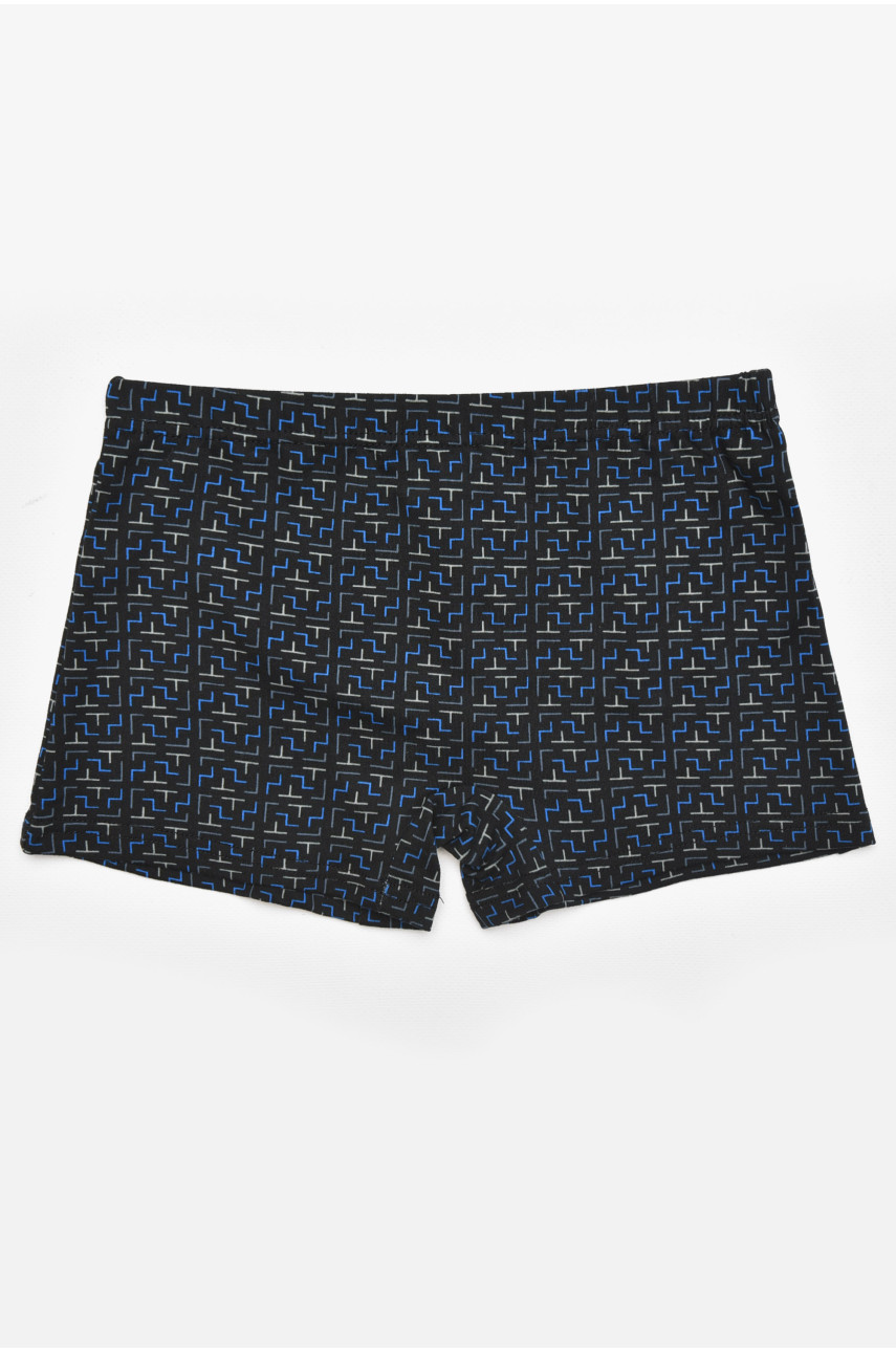 Боксеры детские для мальчика черного цвета с принтом Y6354 211890