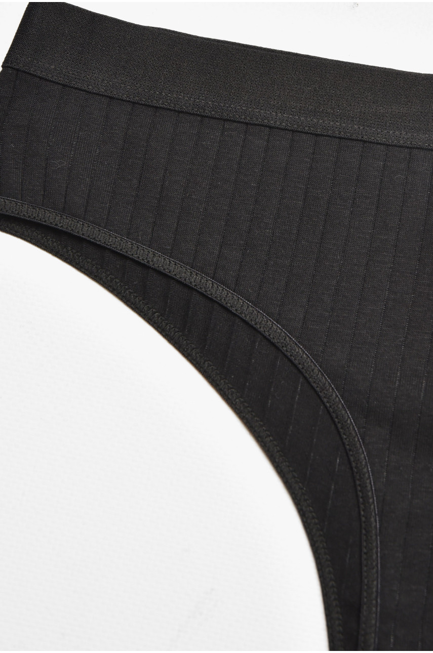 Трусы женские черного цвета 4578 211892
