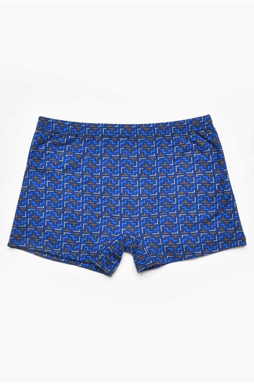 Боксери дитячі для хлопчика темно-синього кольору з принтом Y6354 211893