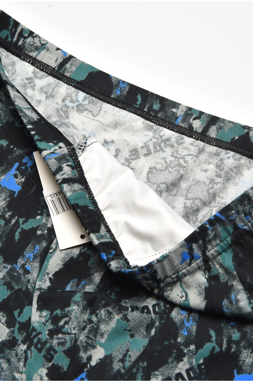 Боксери дитячі для хлопчика чорного кольору з принтом Y6362 211899