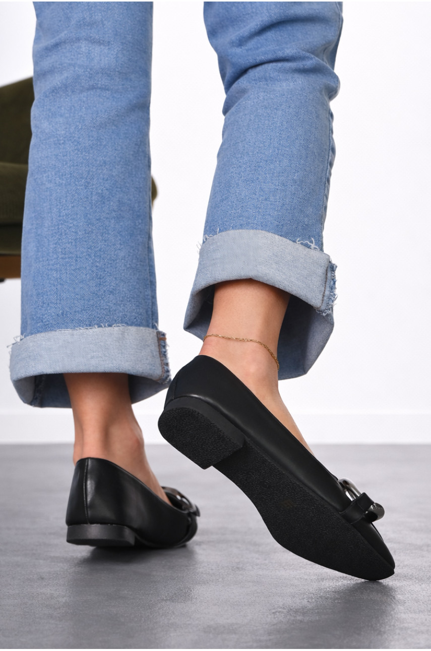 Балетки женские черного цвета 5601-18 211919