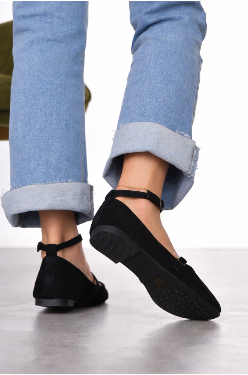 Балетки женские черного цвета Е353-1 211928 Балетки женские черного цвета Е353-1 211928