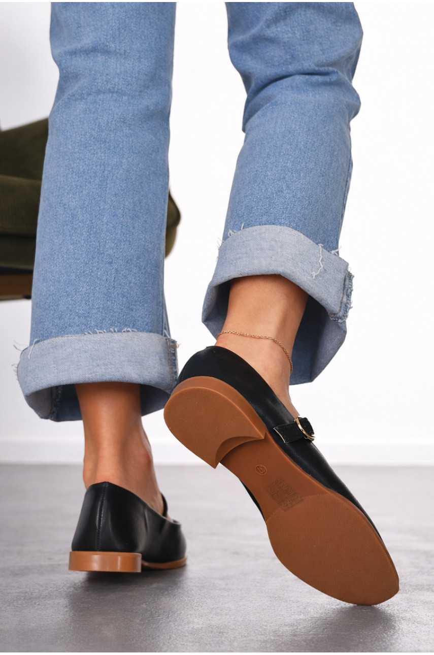 Балетки женские черного цвета R007 211931