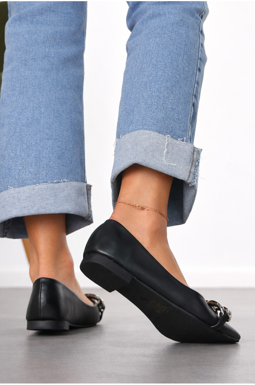 Балетки женские черного цвета 5601-25 211953 Балетки женские черного цвета 5601-25 211953
