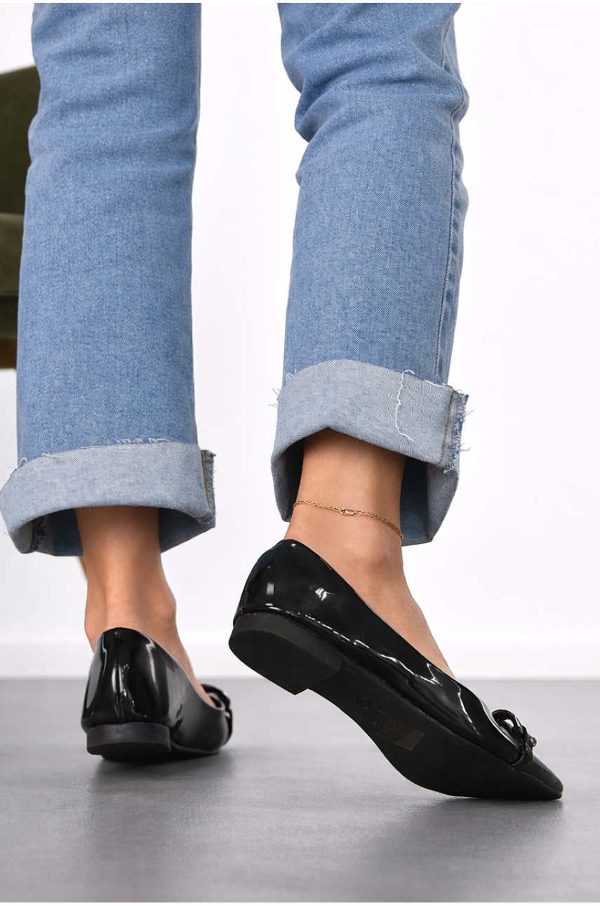 Балетки женские черного цвета 5601-8 211954 Балетки женские черного цвета 5601-8 211954