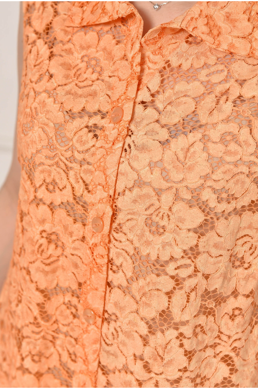 Платье женское однотонное желтого цвета 6090 211964