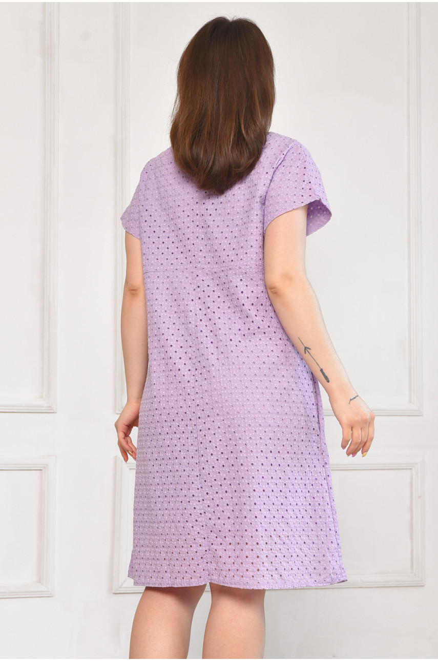 Сарафан жіночий напівбатальний бузкового кольору 6055 211982 Сарафан жіночий напівбатальний бузкового кольору 6055 211982