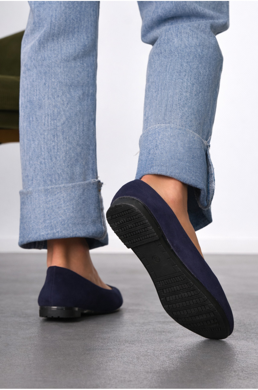 Балетки женские темно-синего цвета 781-4 211983 Балетки женские темно-синего цвета 781-4 211983