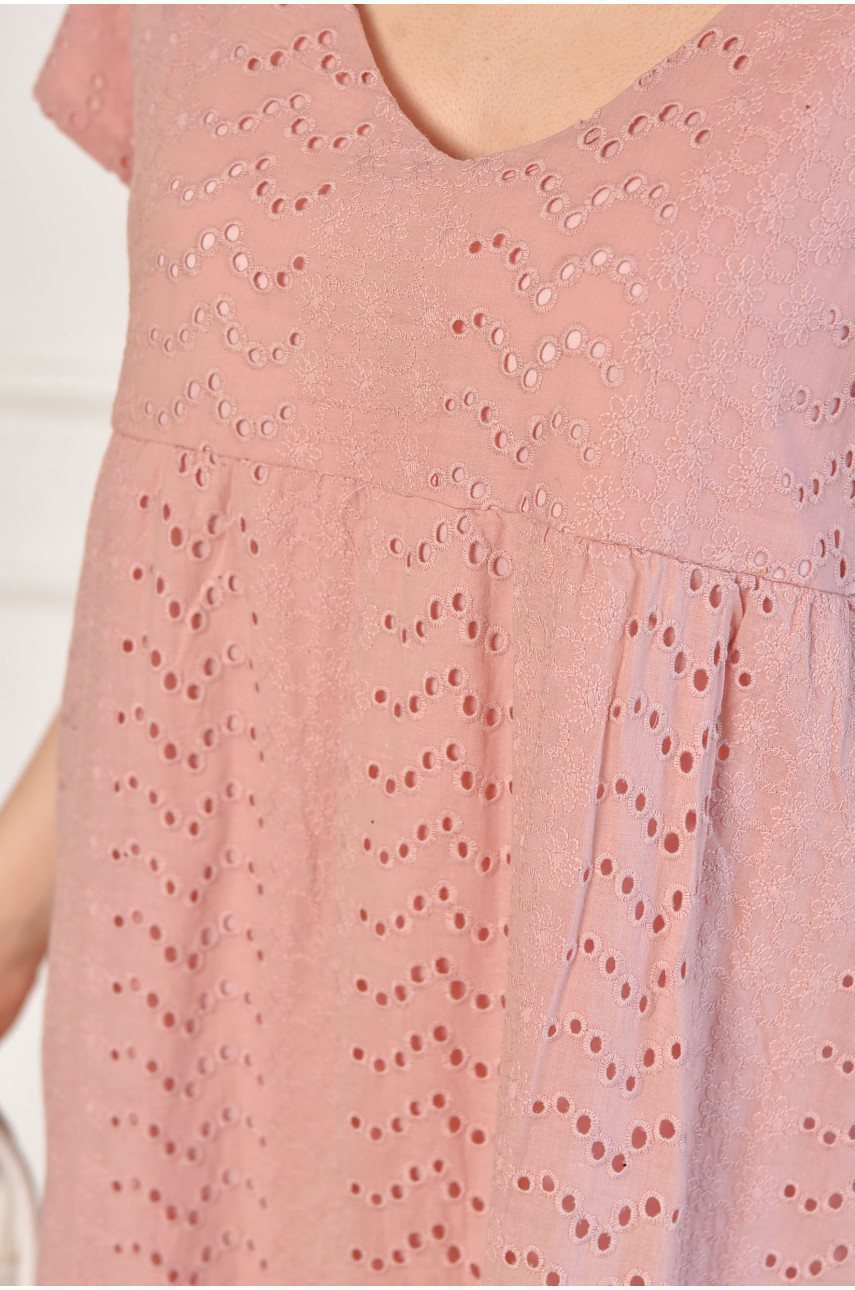 Сарафан жіночий напівбатальний світло-рожевого кольору 6055 211985