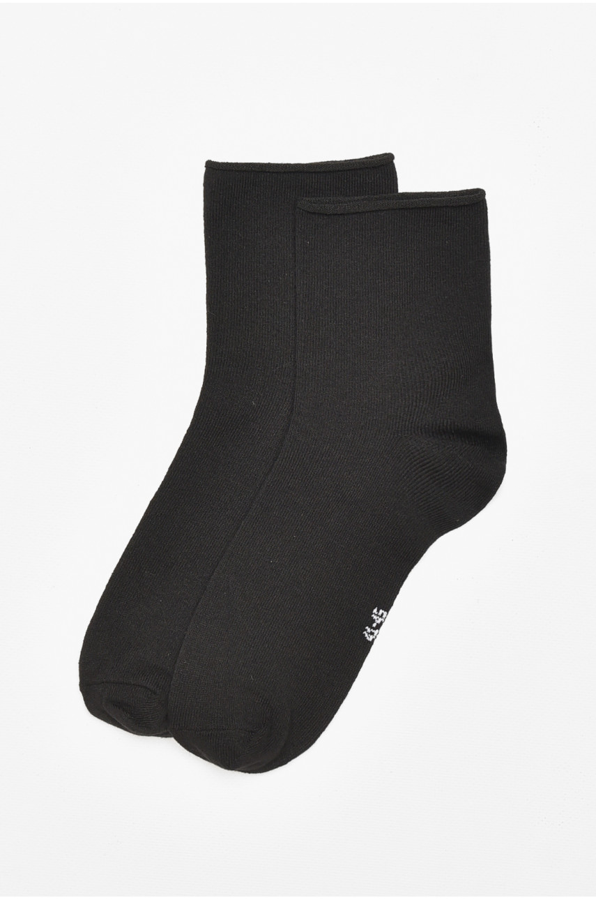 Шкарпетки чоловічі медичні демісезонні чорного кольору 212004