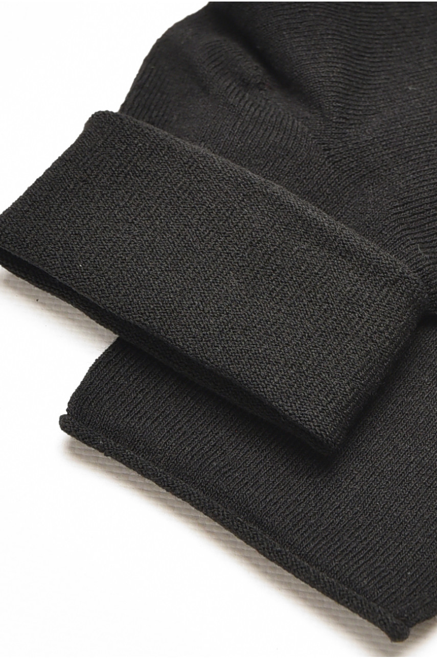 Шкарпетки жіночі медичні демісезонні чорного кольору 212010