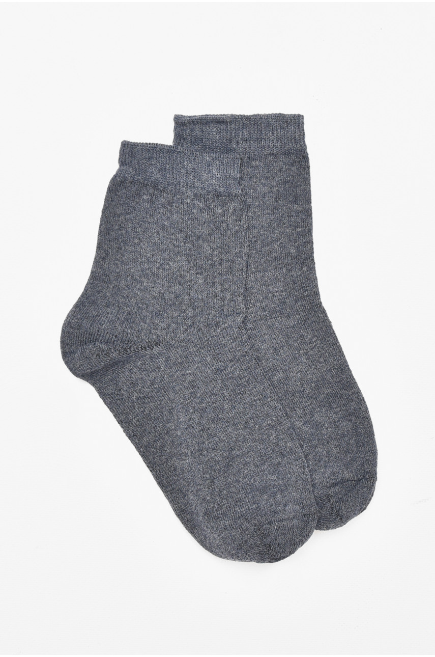 Шкарпетки чоловічі демісезонні синього кольору 212012