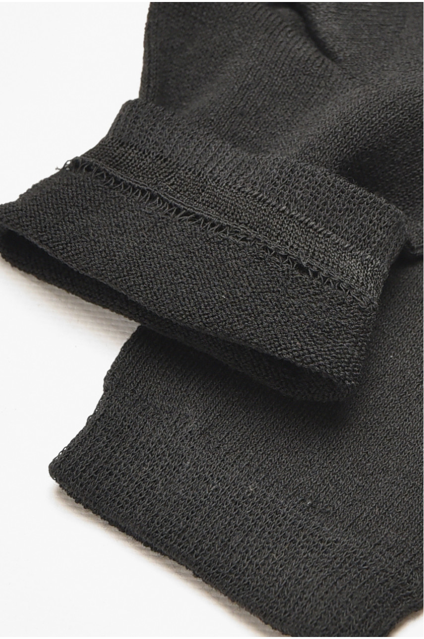 Шкарпетки чоловічі демісезонні чорного кольору 212015