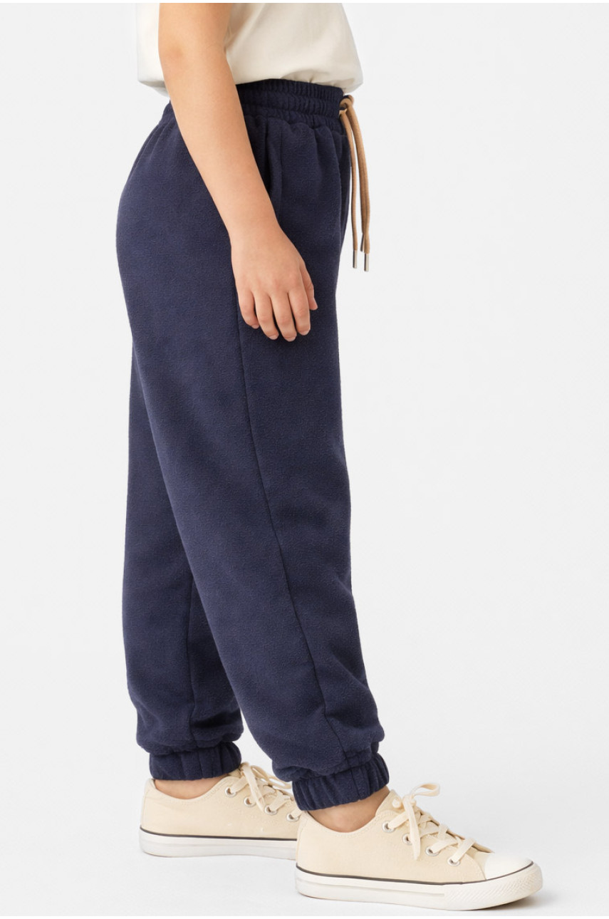 Штаны детские вельветовые для девочки серого цвета 311 212018