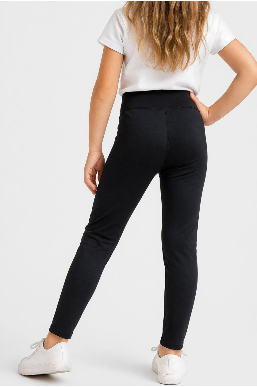 Лосины детские для девочки черного цвета 3513 212032