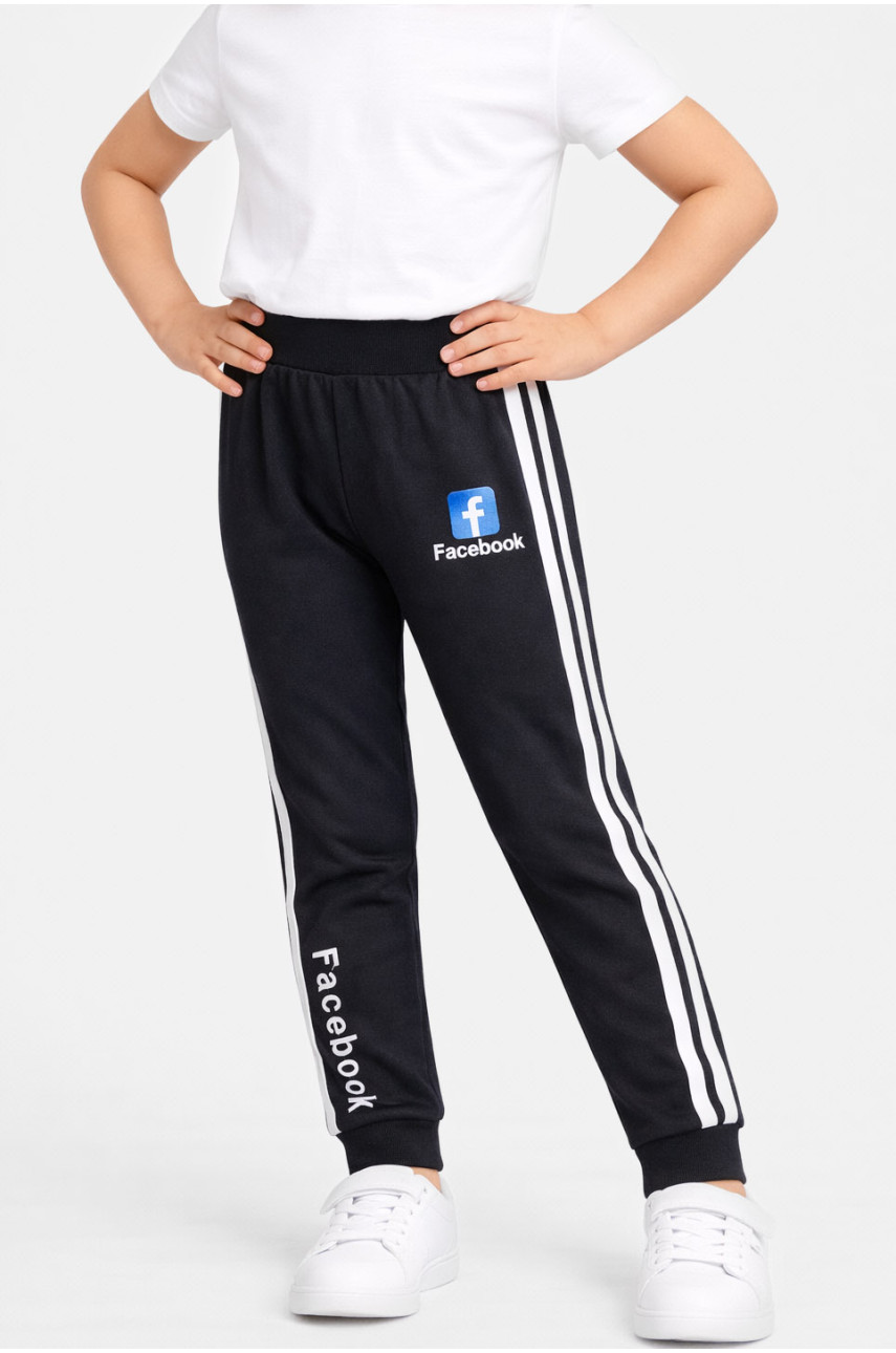 Лосины детские для девочки черного  цвета 470-1 212040