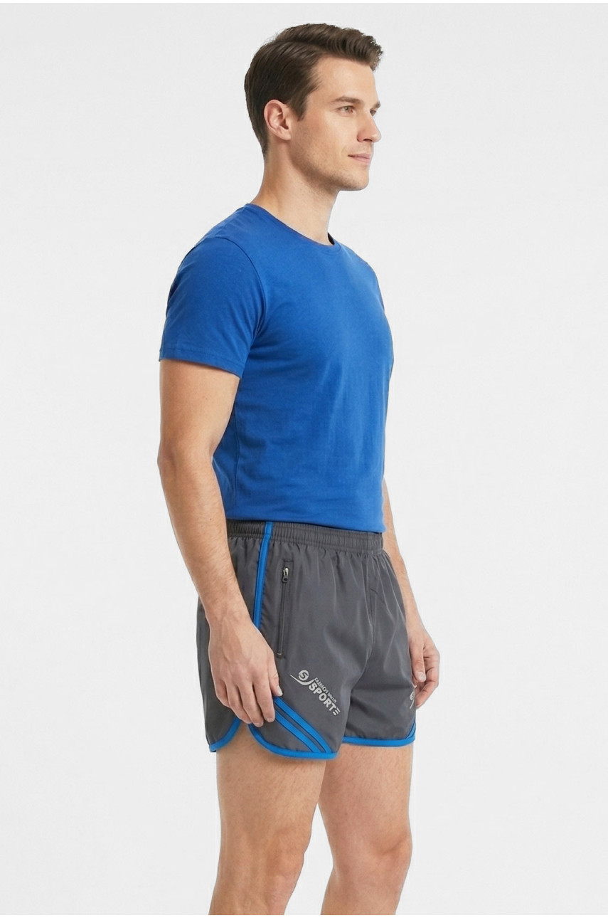 Шорти чоловічі темно-сірого кольору 230 212053