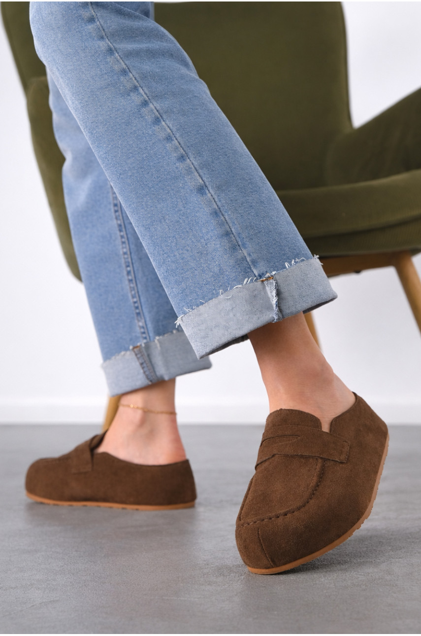 Мюли женские коричнивого цвета Т11-2 212087