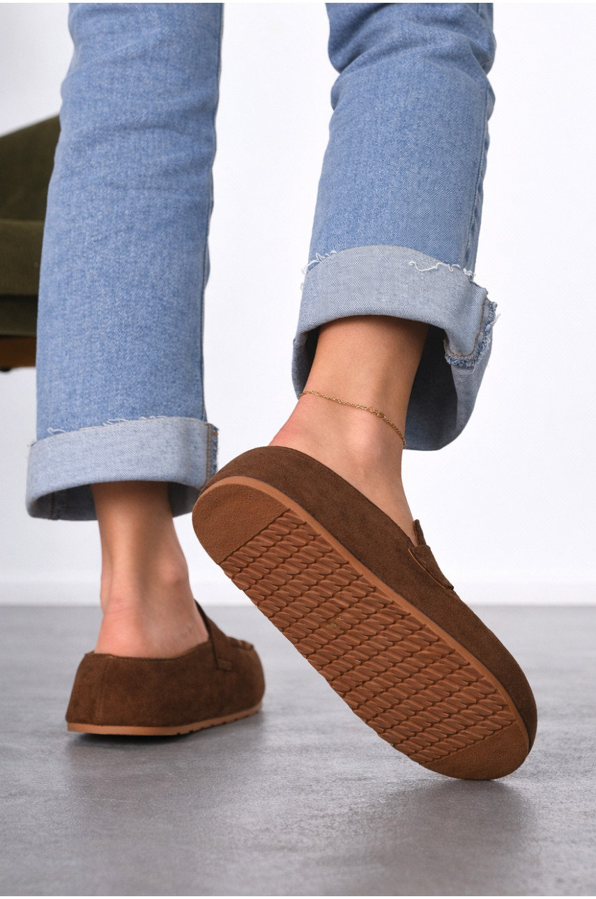 Мюли женские коричнивого цвета Т11-2 212087