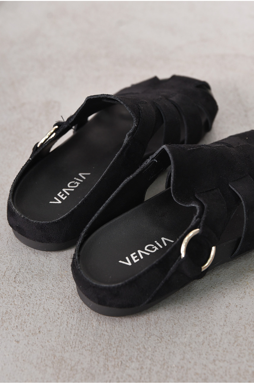 Мюли женские черного цвета N80-3 212090