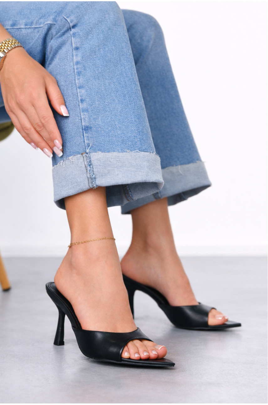 Босоножки женские черного цвета S 188 212091