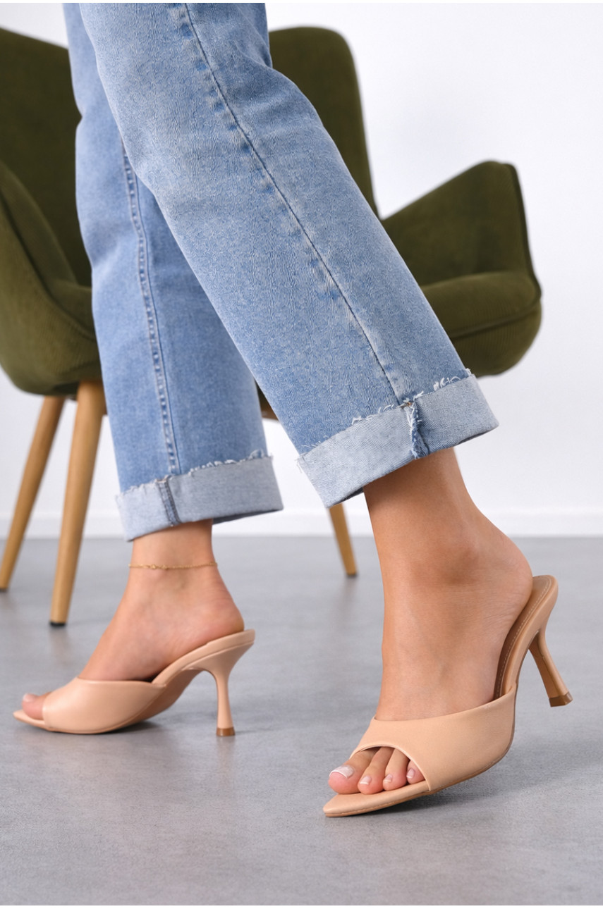 Босоножки женские бежевого цвета S 188-1 212092