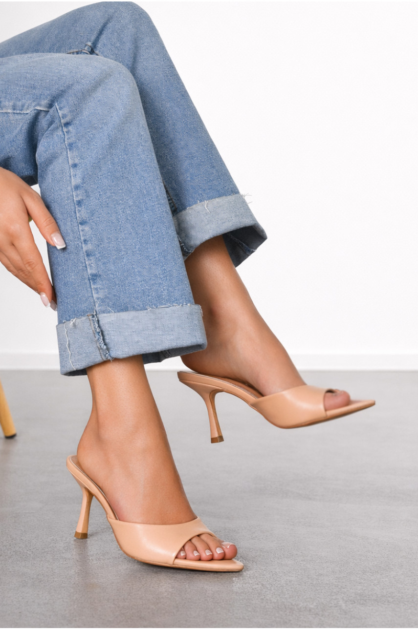 Босоножки женские бежевого цвета S 188-1 212092