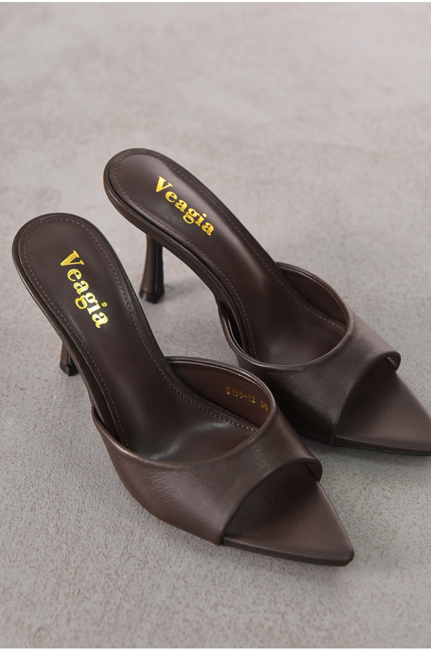 Босоножки женские коричнивого цвета S 188-12 212093