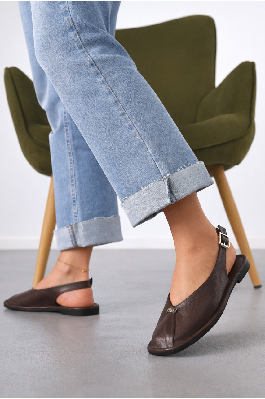 Босоніжки жіночі коричнивого кольору N79-3 212094