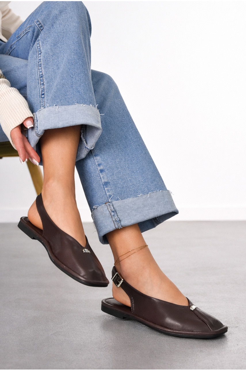 Босоніжки жіночі коричнивого кольору N79-3 212094