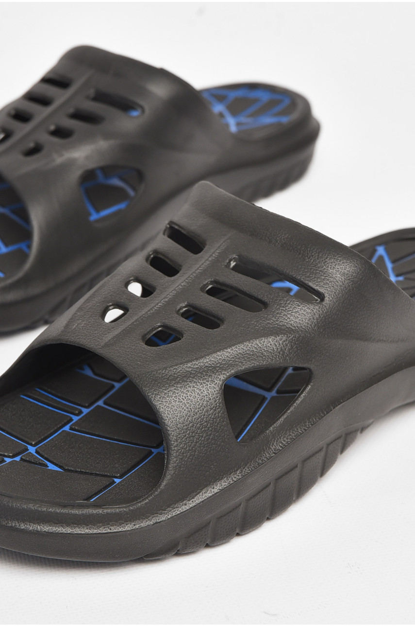 Шлепанцы мужские пена черного цвета 210 212099