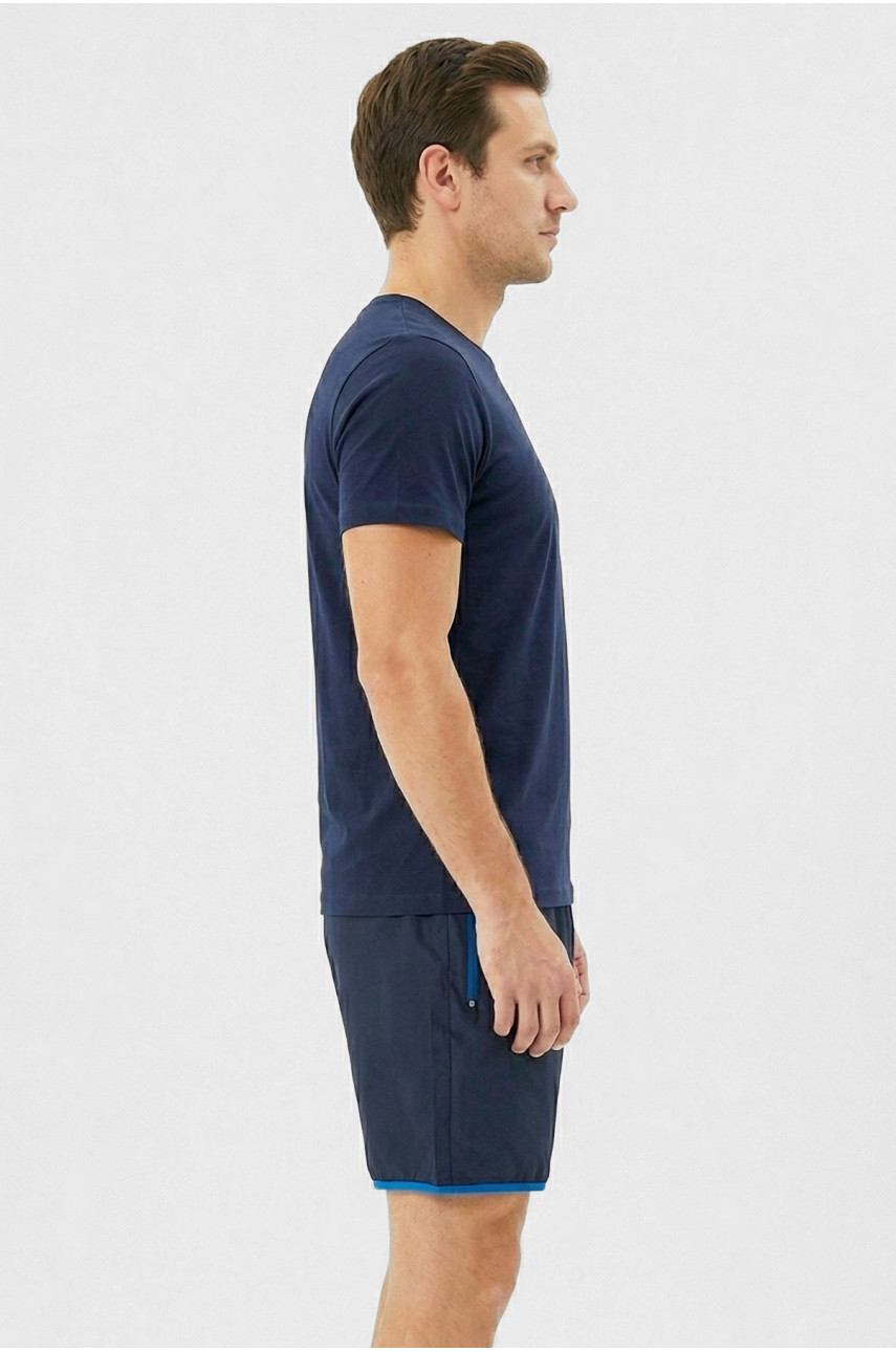 Шорти чоловічі темно-синього кольору 239 212120