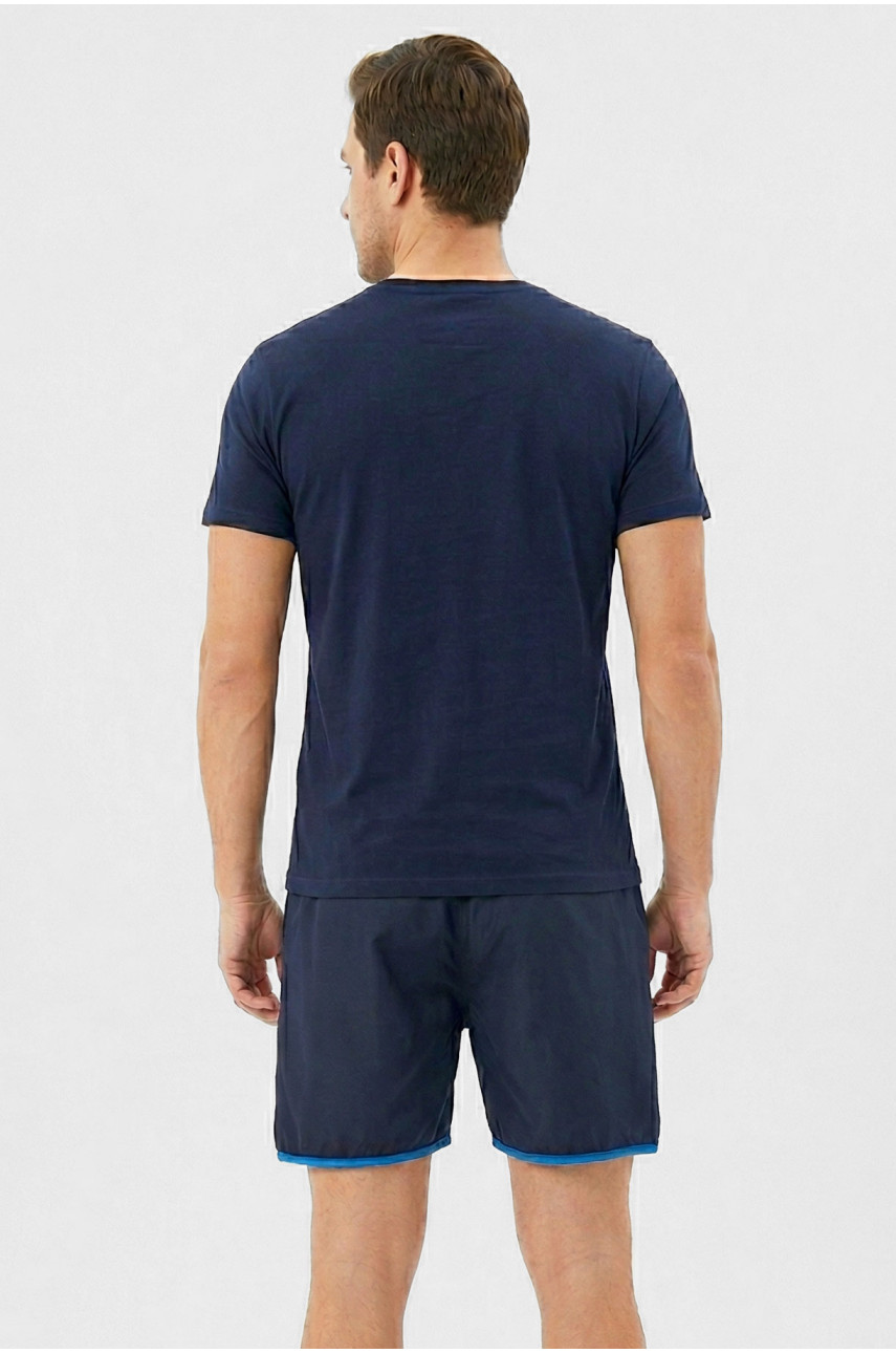 Шорти чоловічі темно-синього кольору 239 212120