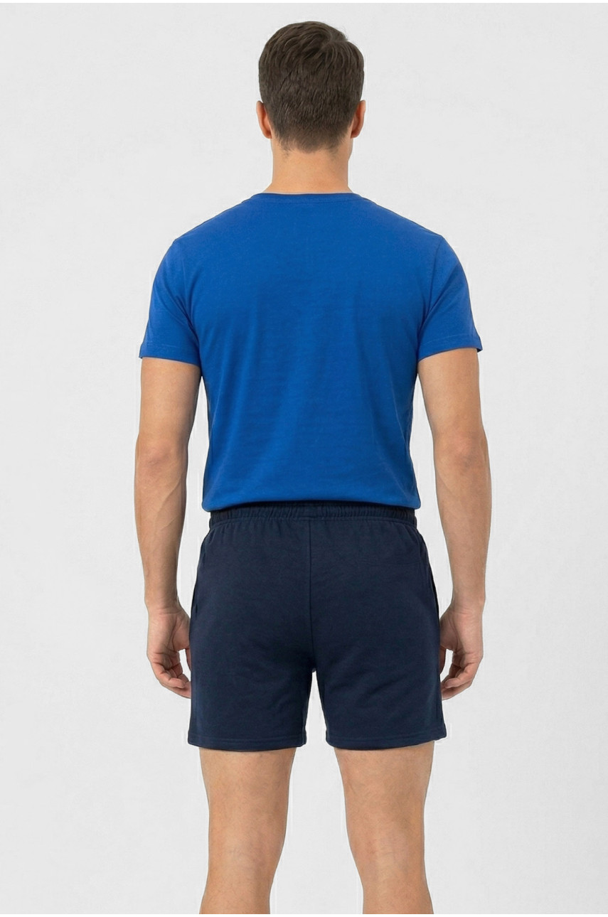 Шорты мужские батальные тёмно-синего цвета WFK5105 212123