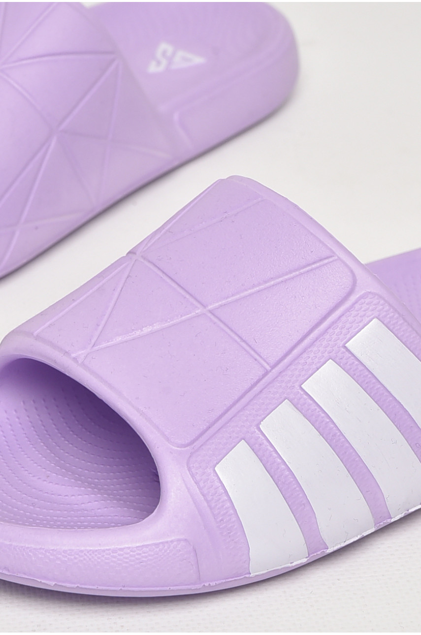 Шлепки детские для девочки пена сиреневого цвета СС-019 212172