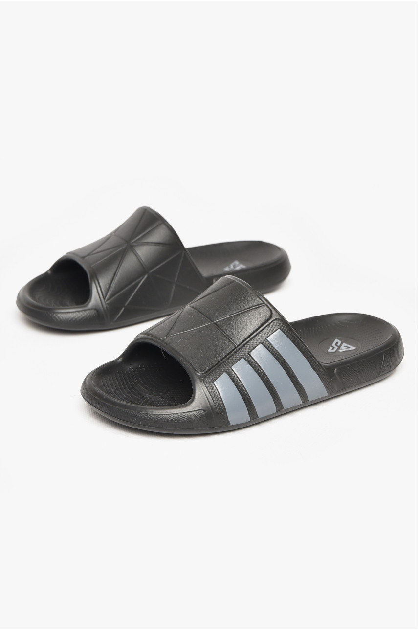 Шлепки детские для мальчика пена черного цвета СС-010 212173