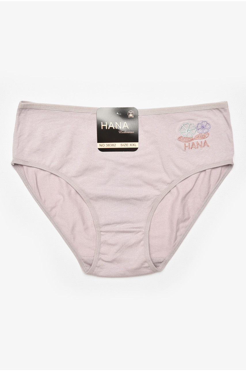 Трусы женские полубатальные сиреневого цвета 38382 212179
