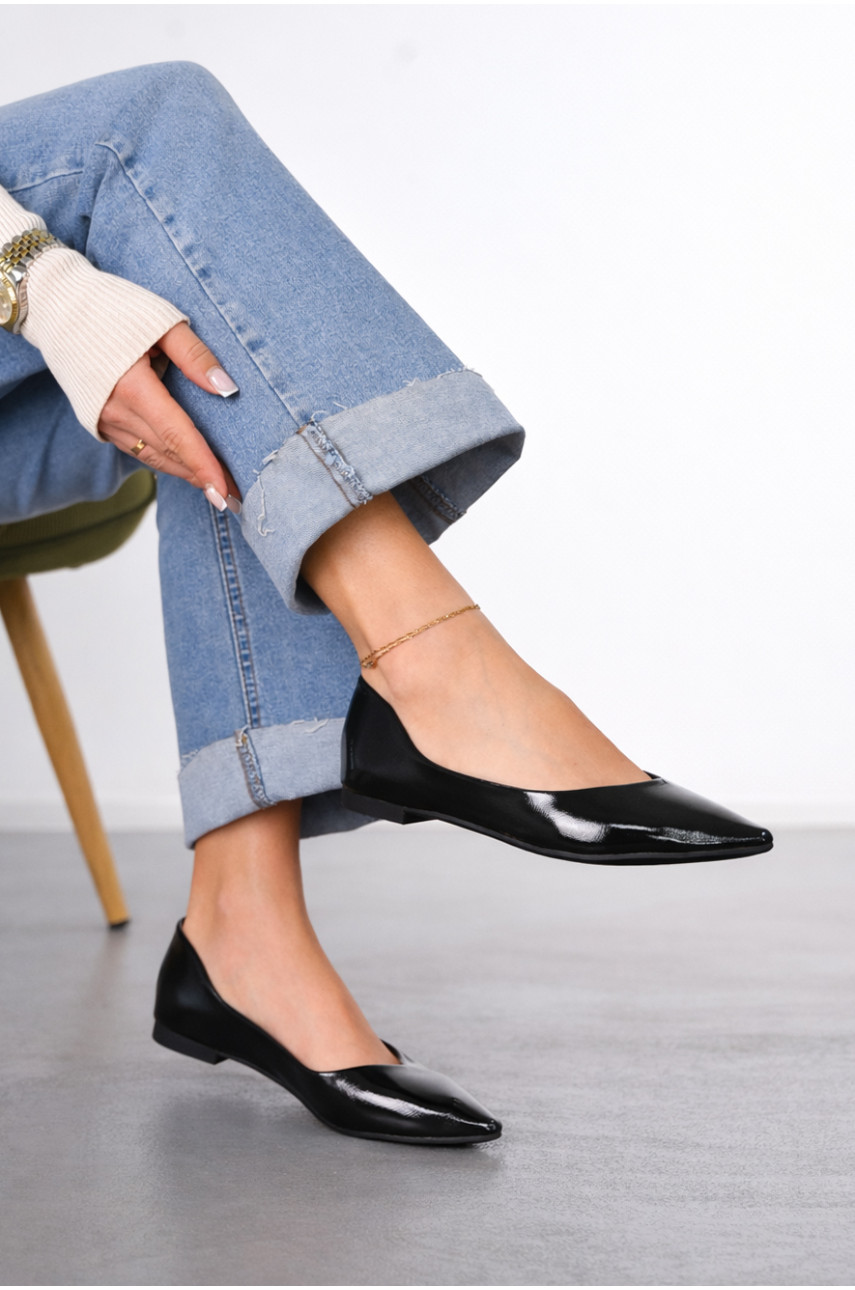 Балетки женские черного цвета Е330-20 212205