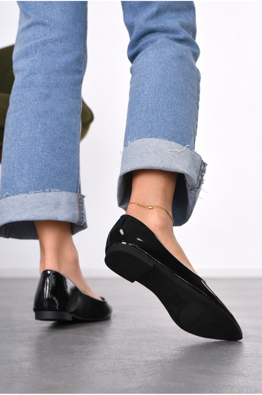 Балетки женские черного цвета Е330-20 212205