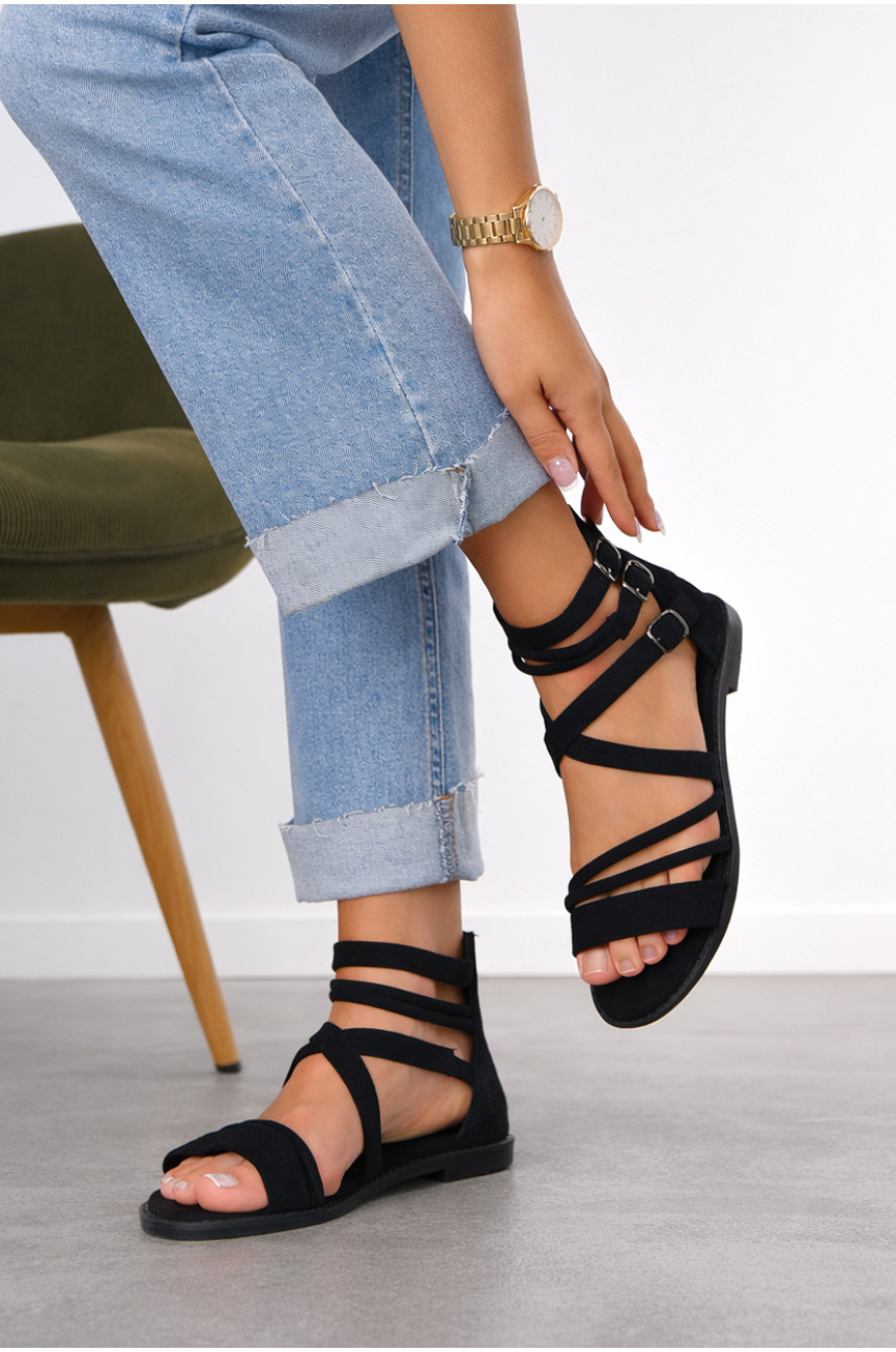 Босоніжки жіночі чорного кольору К892-1 212219