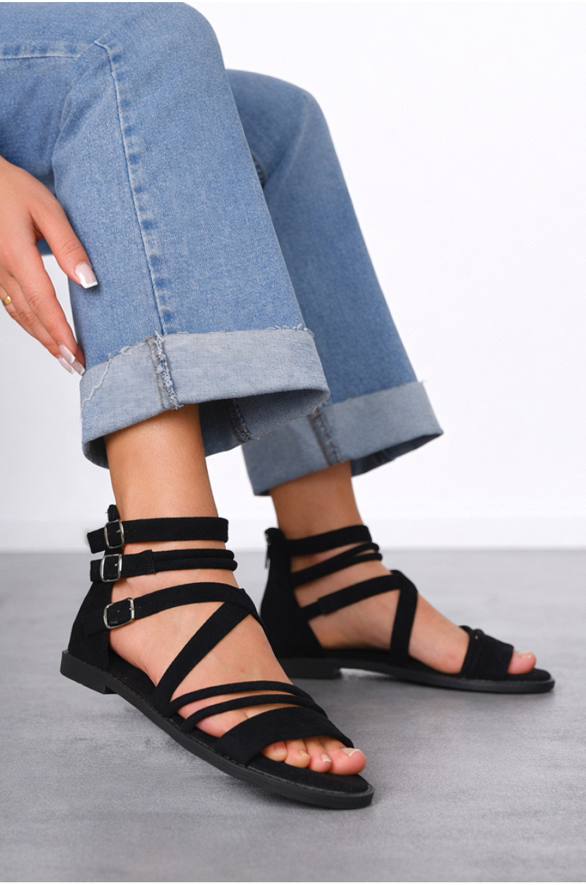 Босоніжки жіночі чорного кольору К892-1 212219