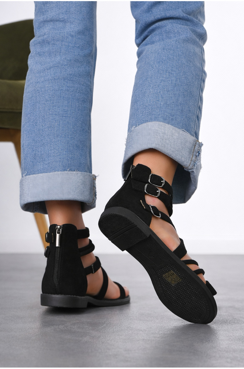 Босоніжки жіночі чорного кольору К892-1 212219