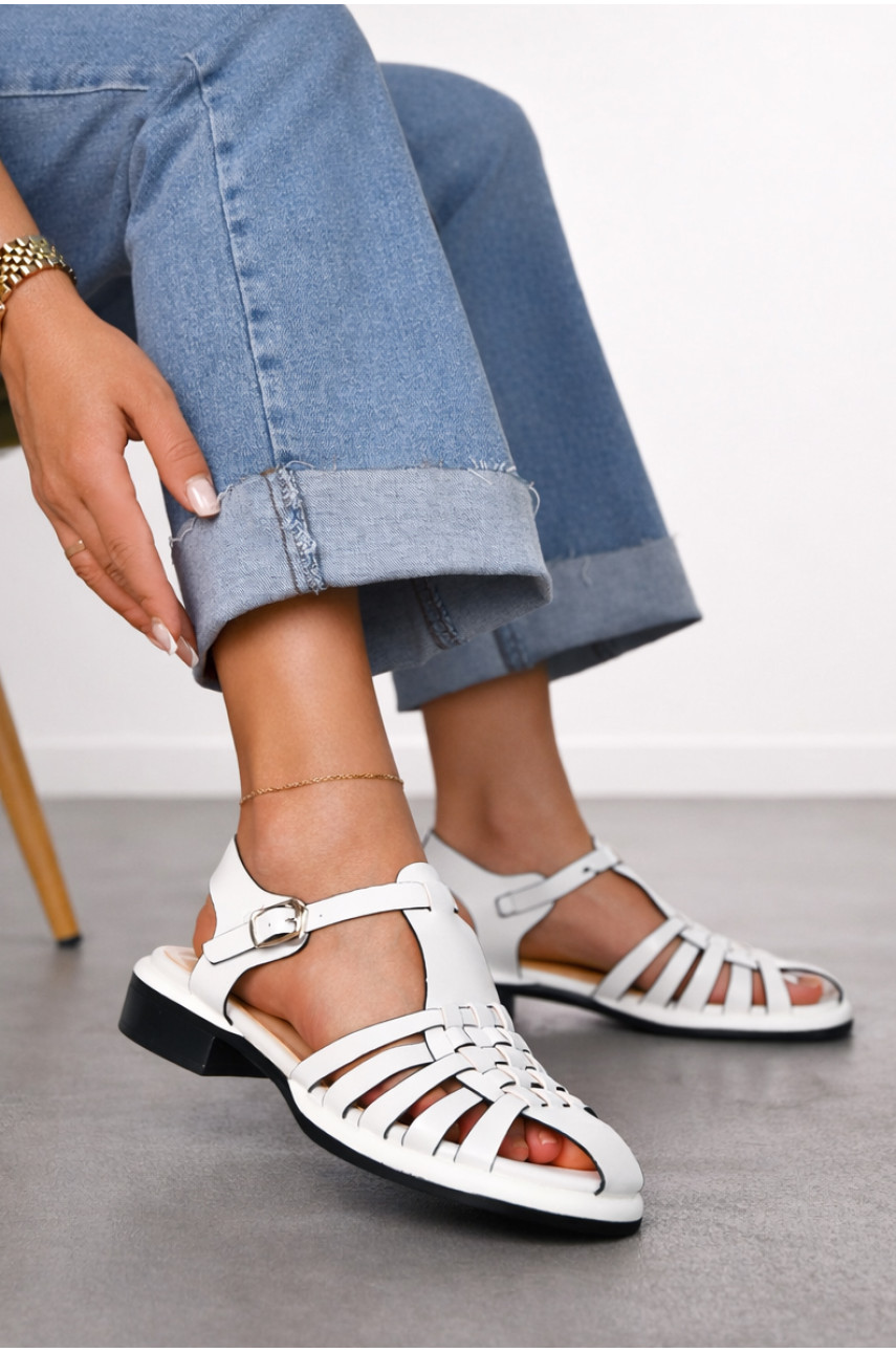 Босоніжки жіночі білого кольору К270-2 212221