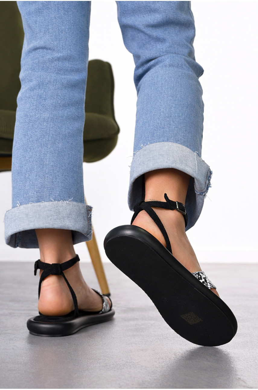 Босоніжки жіночі черного кольору W 710-19 212266